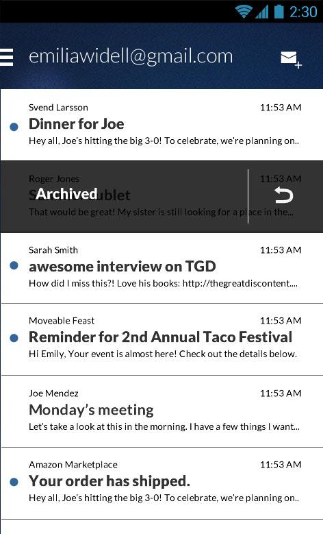 Email App for Gmail & Exchange應用截圖第2張