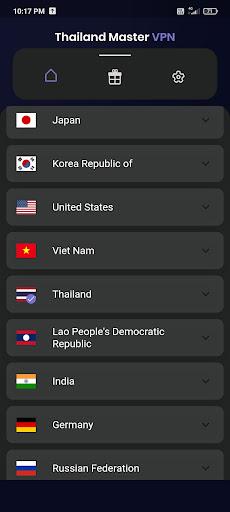 Thailand VPN - Safe VPN Proxy Ekran Görüntüsü 1