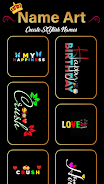 Shadow Name Art Text Art Maker ဖန်သားပြင်ဓာတ်ပုံ 1