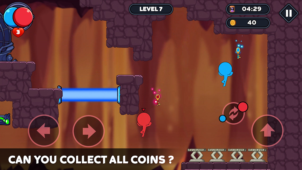 Stick World: Red Blue Journey Mod Screenshot 1