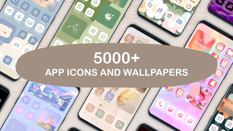 Themepack – App Icons, Widgets Mod应用截图第1张