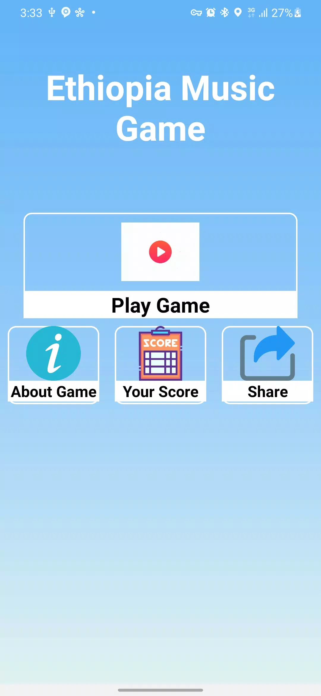 Schermata Ethio Music Game Challenge 2