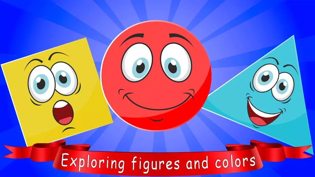 Learn shapes — kids games ภาพหน้าจอ 1