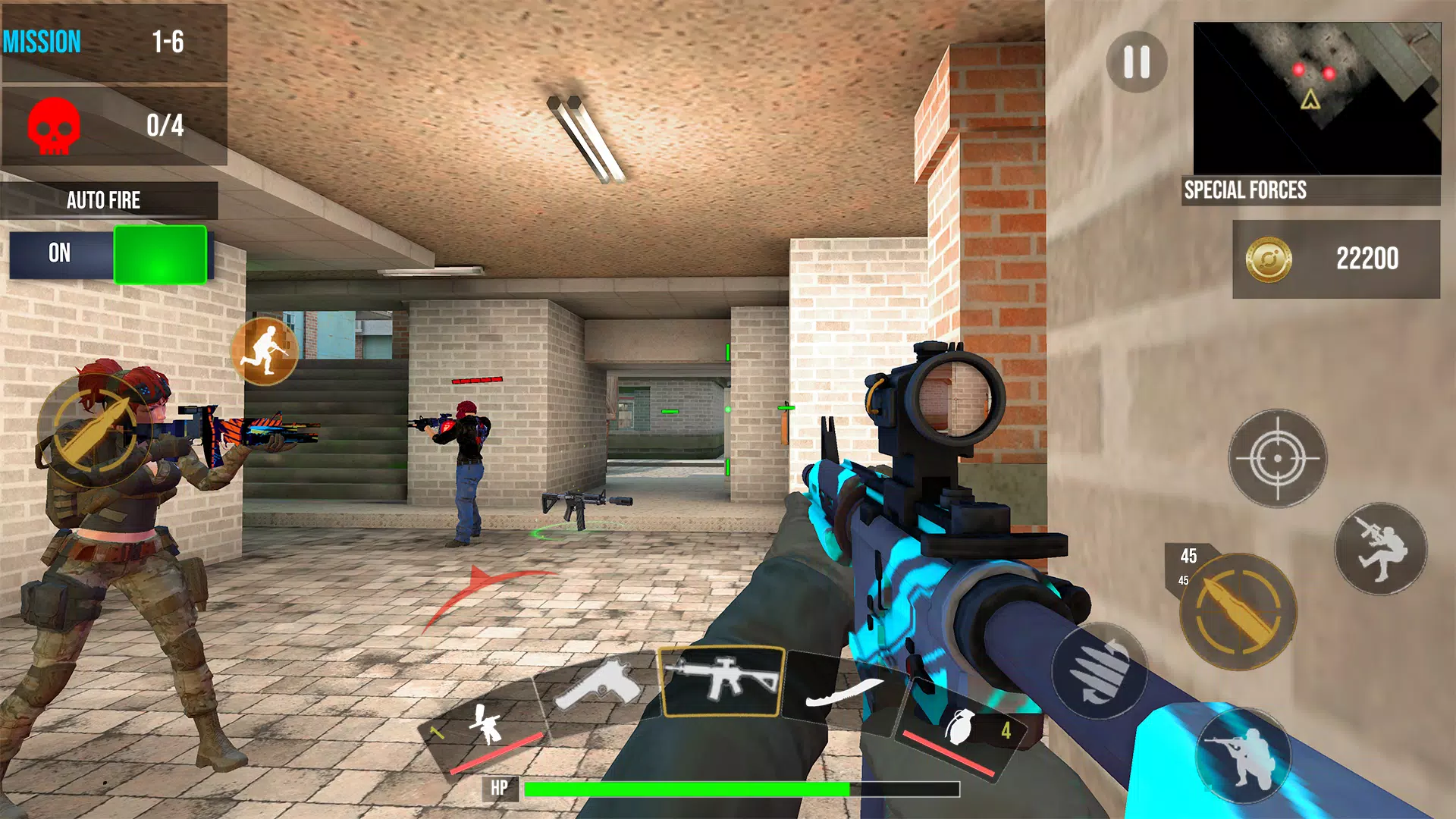 Schermata FPS Commando Strike 3D 2