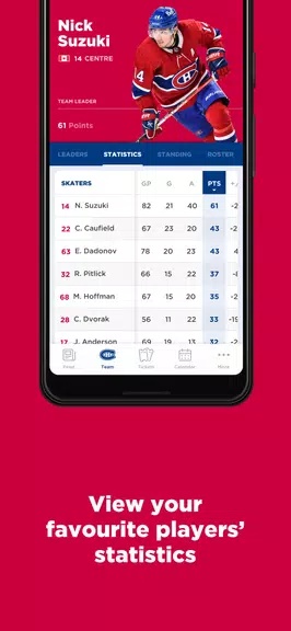 Schermata Montréal Canadiens 4