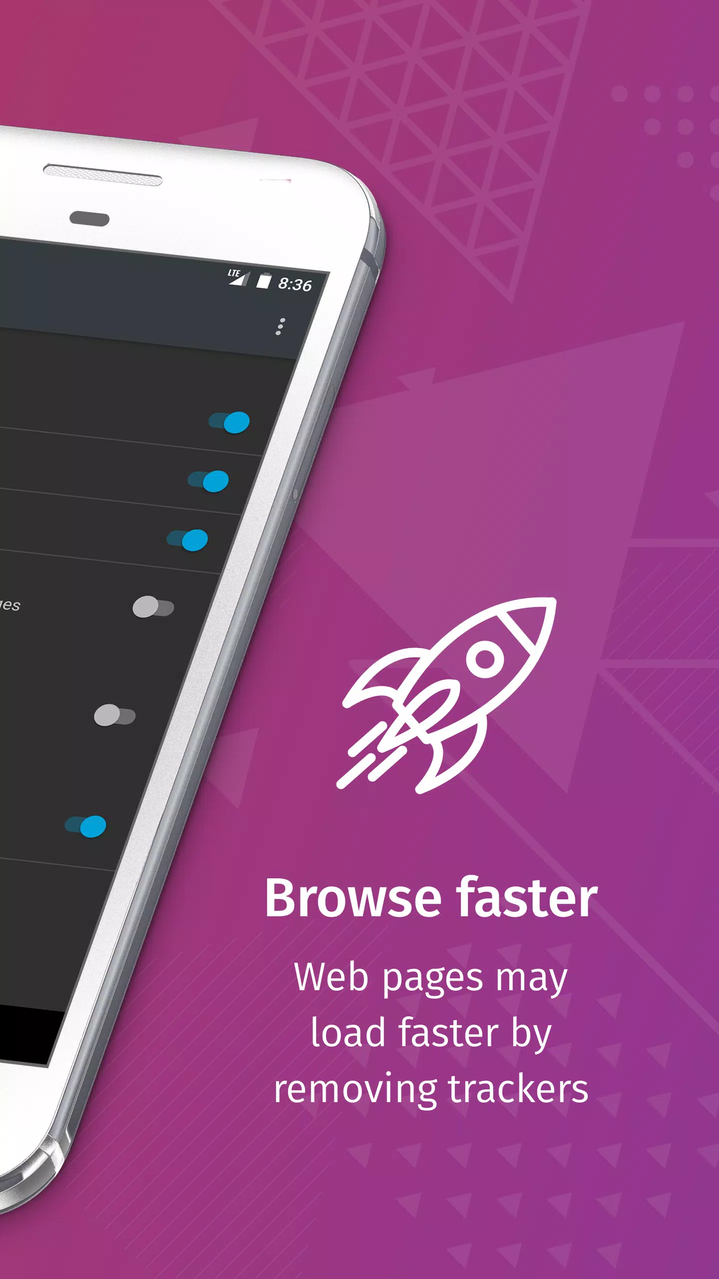 Firefox Klar Browser 스크린샷 2