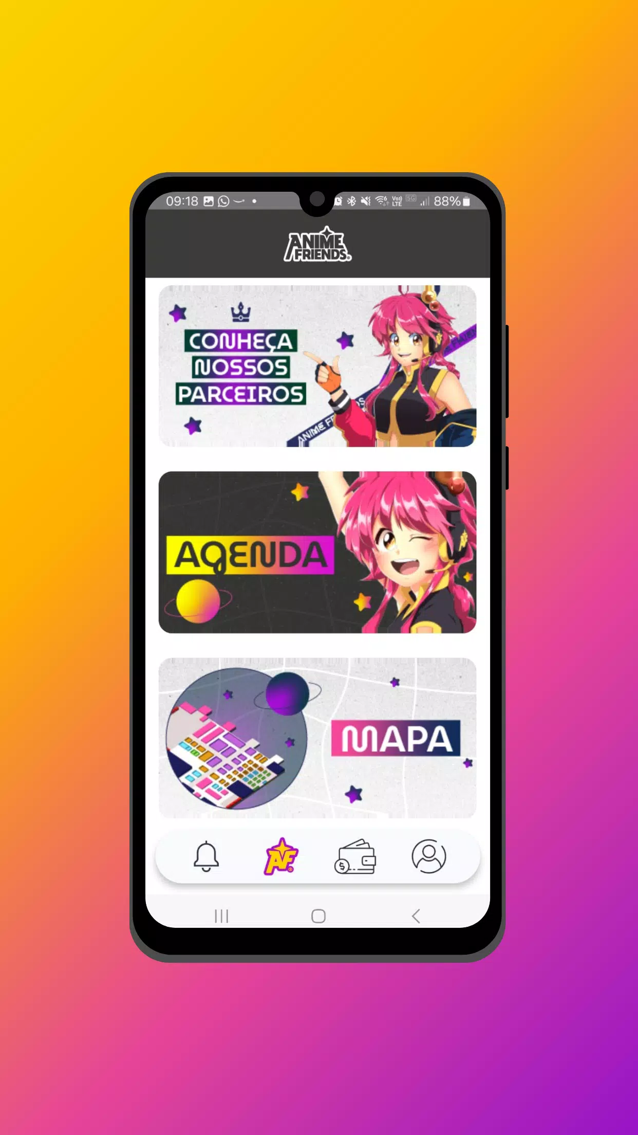 App Anime Friends Скриншот 3