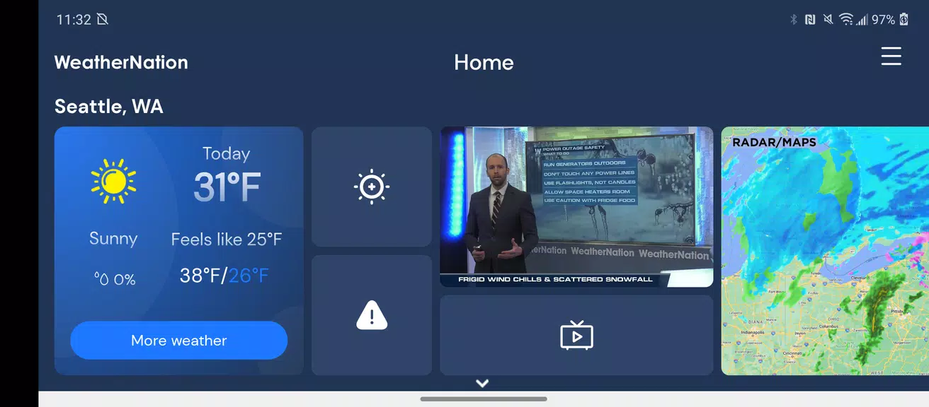 WeatherNation Скриншот 1