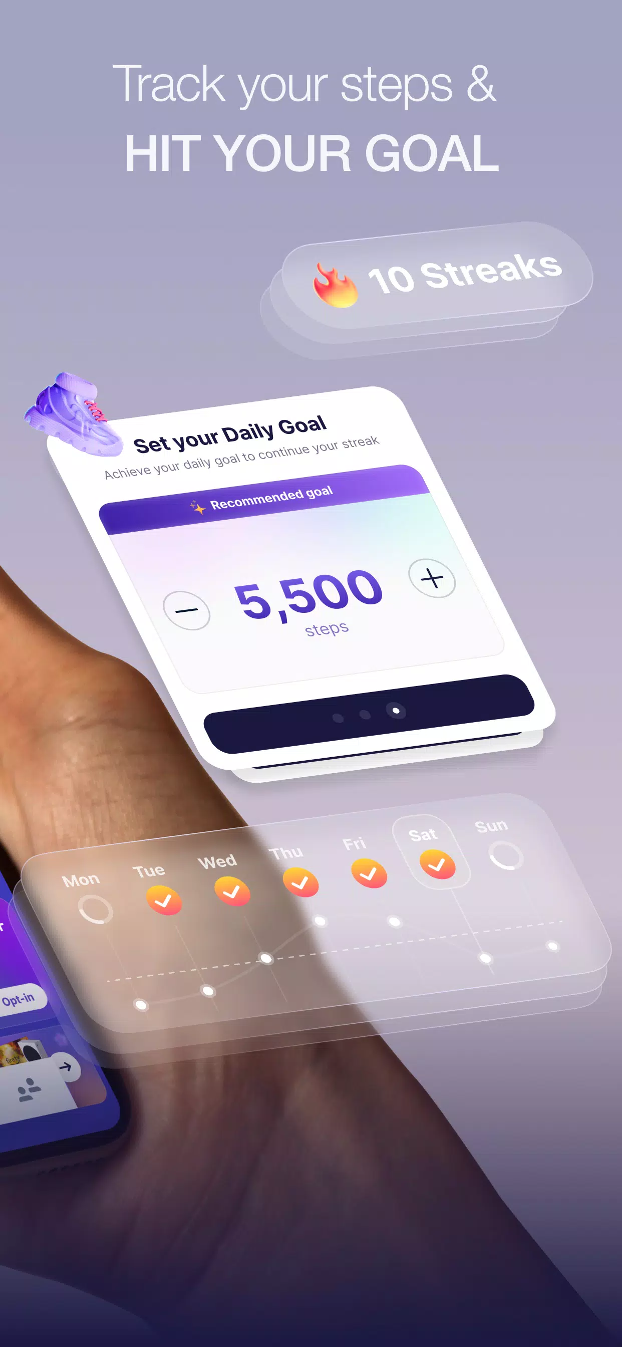 Sweatcoin・Walking Step Counter স্ক্রিনশট 2