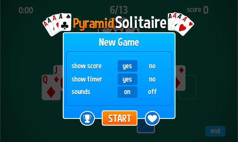 Pyramid Solitaire HD card game應用截圖第1張