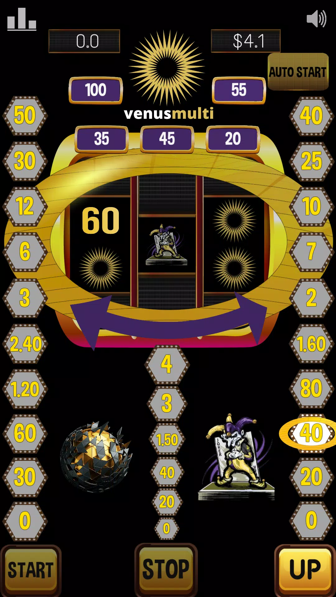 Venus multi slot machine – sun ภาพหน้าจอ 1