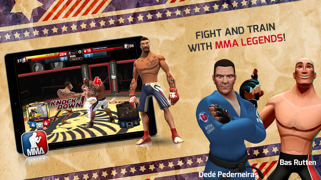MMA Federation - Card Battler應用截圖第4張