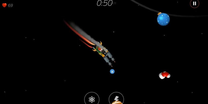 Space Santa's Re-Entry အန္တရာယ်သည် ခရစ္စမတ်အကြိုနေ့
