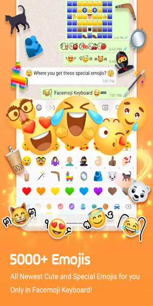 Facemoji Emoji-Tastatur&Design Screenshot 3