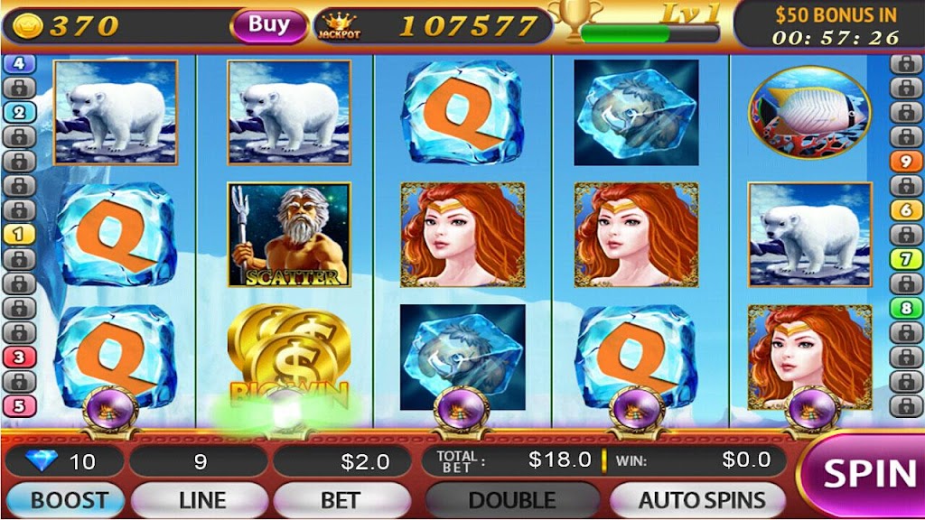 Slots Arctic:Free Slot Machine 스크린샷 1
