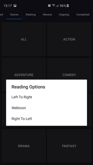 Manga Dark - Read Manga Free スクリーンショット 2