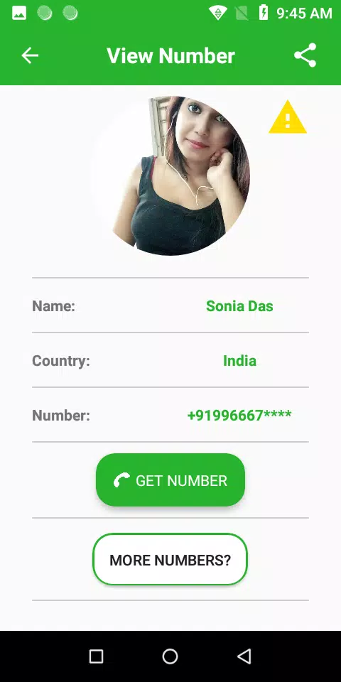 Girls Phone Number for Chat Captura de tela 3