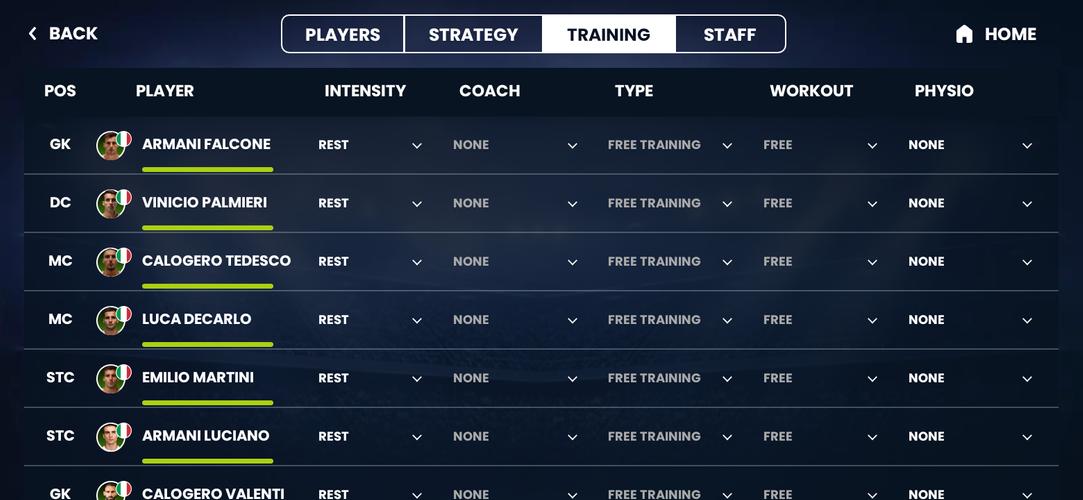 City Football Manager (soccer)應用截圖第2張
