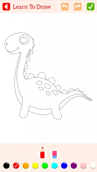 Learn To Draw Animals - Steps Screenshot 1