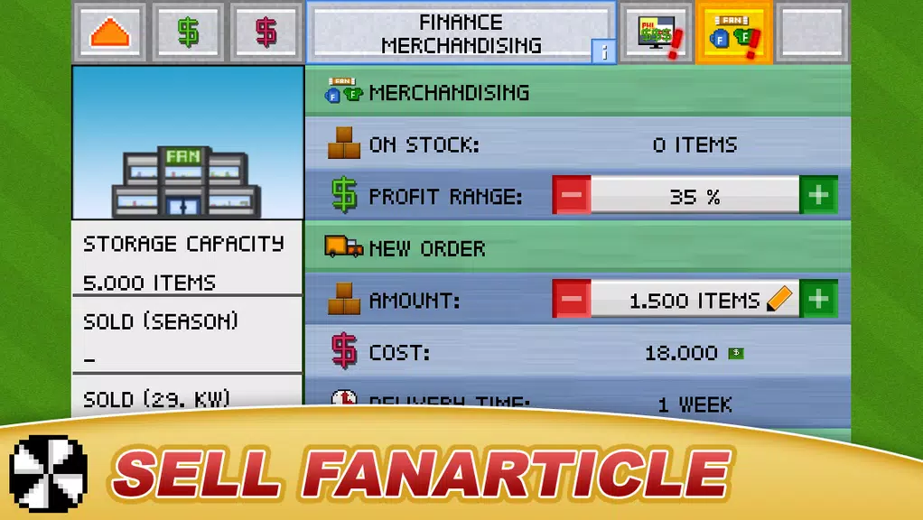 Soccer Pocket Manager Captura de tela 4