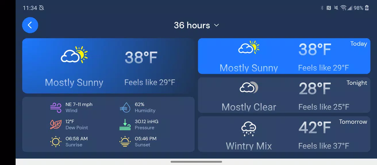 WeatherNation Скриншот 3