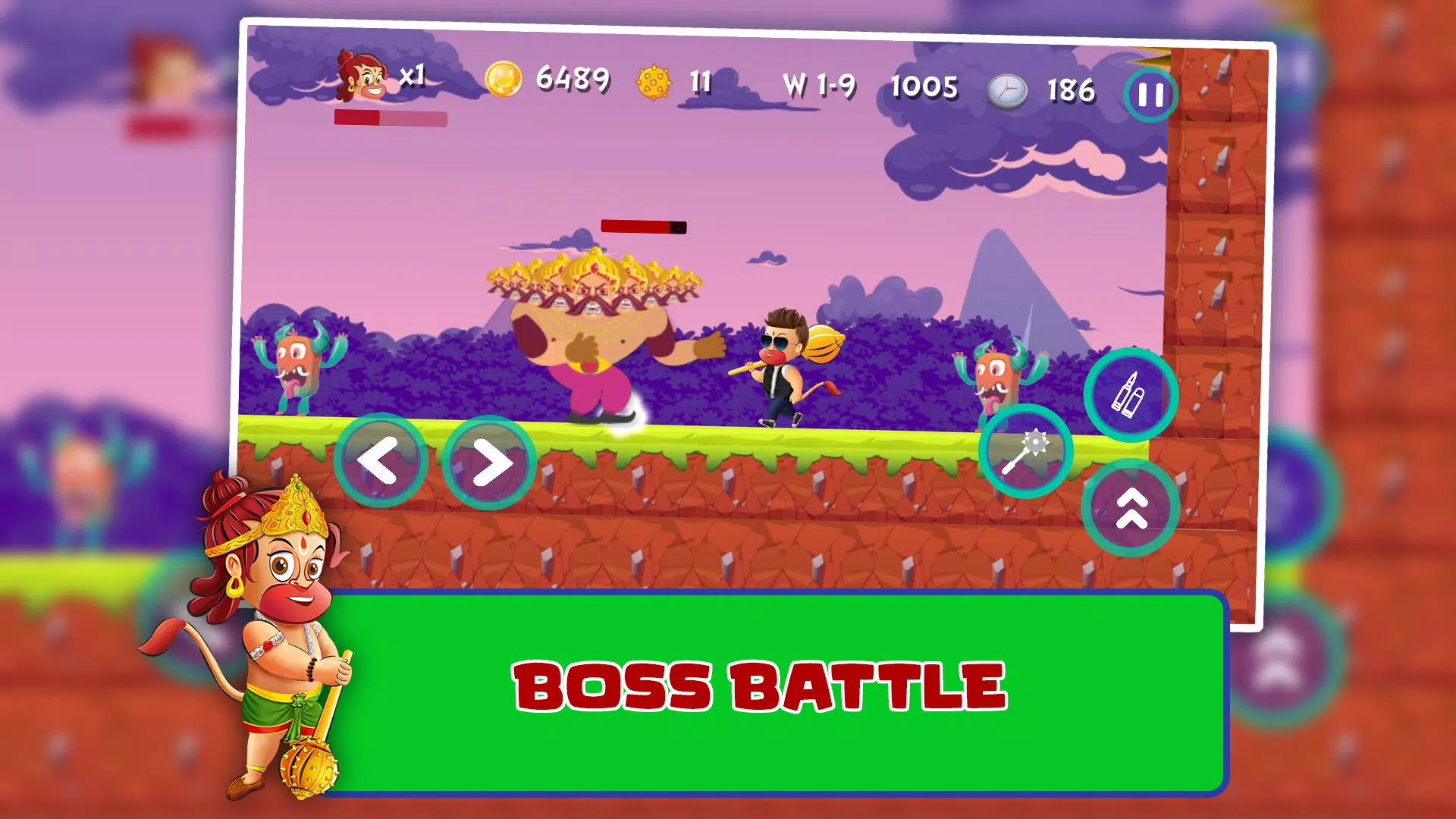 Schermata Bal Hanuman - Adventure Game 3
