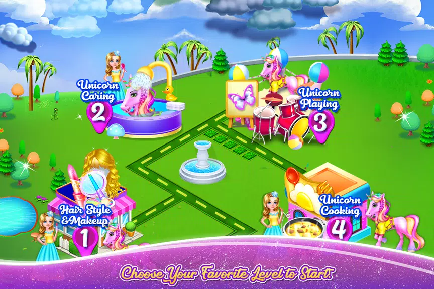 Schermata My Unicorn Beauty Salon 2