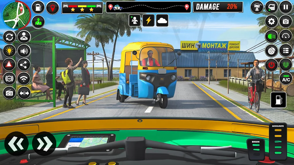US Auto Rickshaw: Driving Game應用截圖第4張