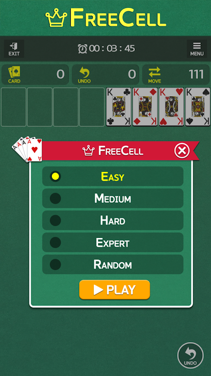 FreeCell - Classic Card Game 스크린샷 2