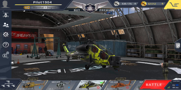 SkyBreakers Helicopters 스크린샷 1