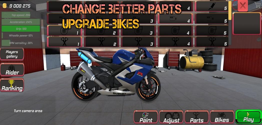 Drag Bikes 3 Скриншот 2