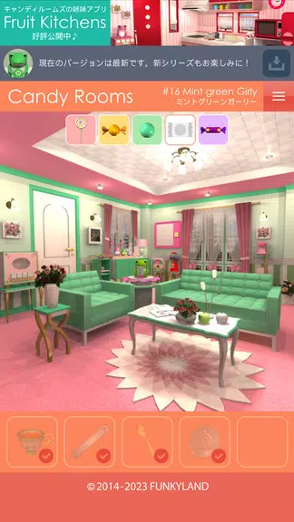 Escape Candy Rooms Captura de tela 1
