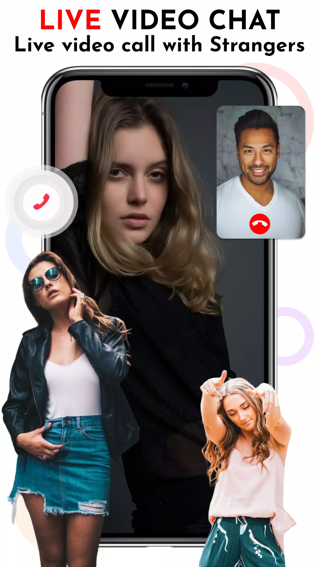 Sexy Video Call & Sexy Chat Tangkapan skrin 1