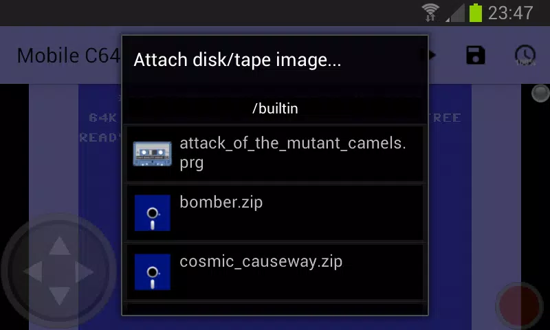 Mobile C64應用截圖第3張