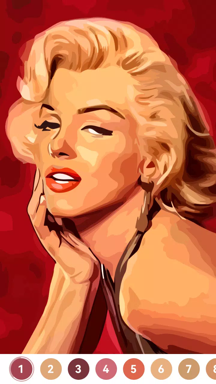 Celebrity Paint by Number Game應用截圖第4張