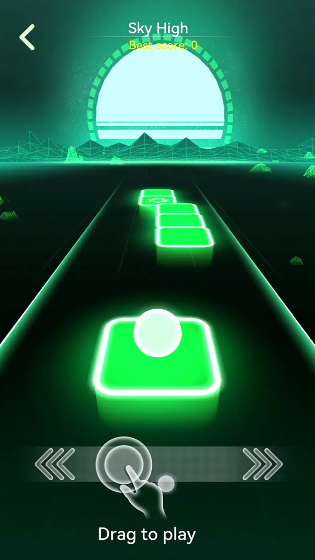 Music Ballz Hop Captura de tela 1