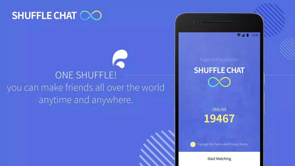 Shuffle Chat - Chat with global friends Скриншот 2