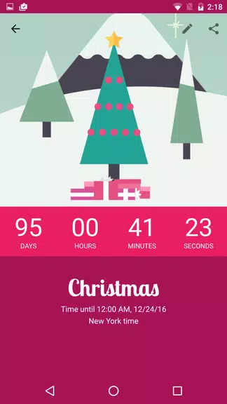 Schermata Countdown by timeanddate.com 4