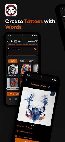 AI Tattoos - Tattoo Maker スクリーンショット 1