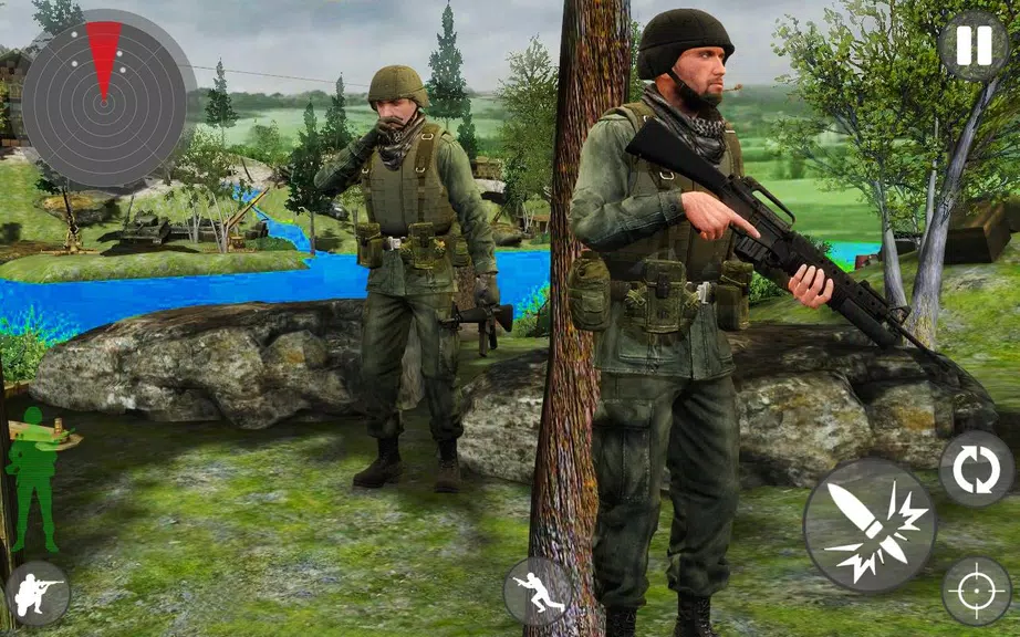Army Mission Counter Attack Shooter Strike  2019 Captura de tela 3