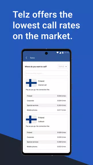 International calling app Ảnh chụp màn hình 4