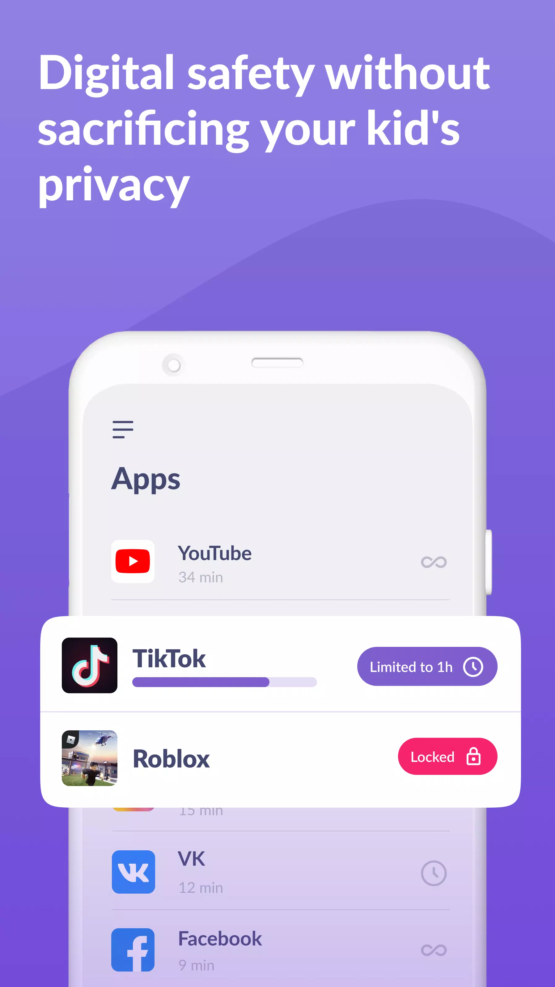 Schermata Kids360: Parental Control App 2