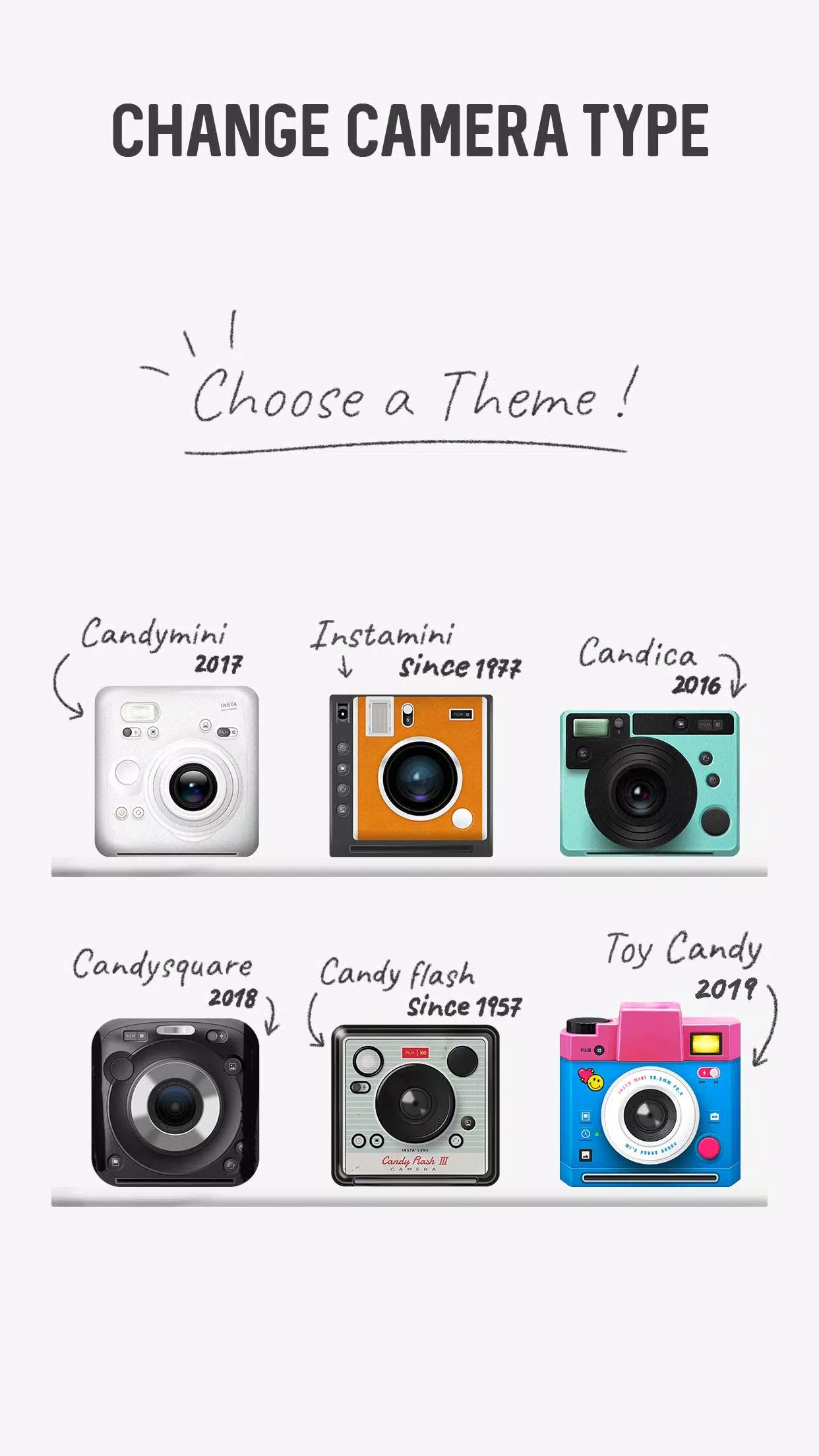 InstaMini - Instant Cam, Retro Screenshot 2