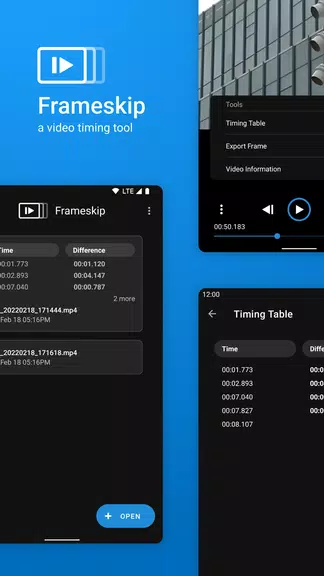Frameskip - Video Timing Tool應用截圖第1張