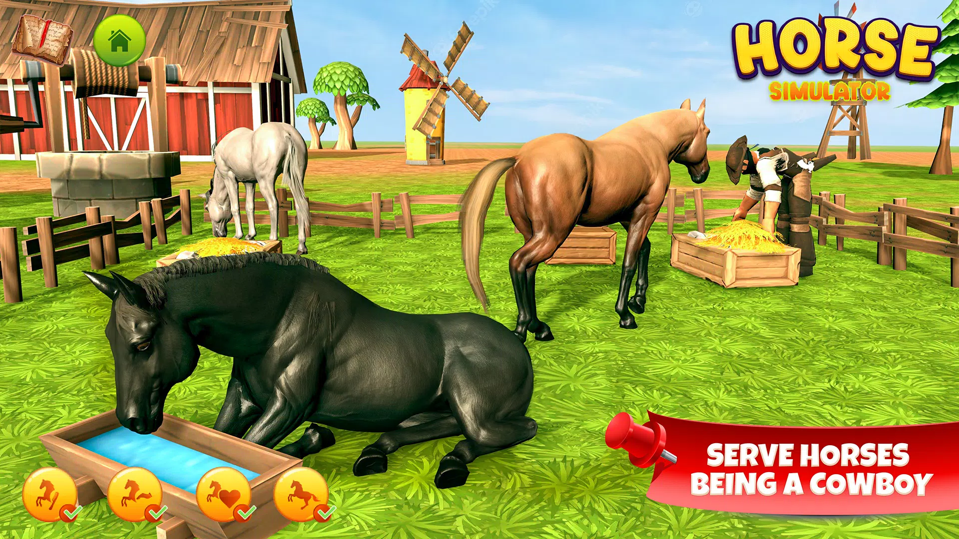 Horse Simulator Family Game 3D應用截圖第2張