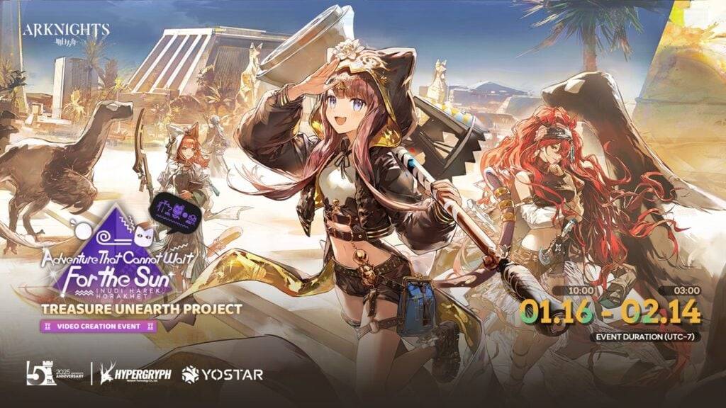 Arknights Global以“無法等待太陽的冒險”慶祝5周年