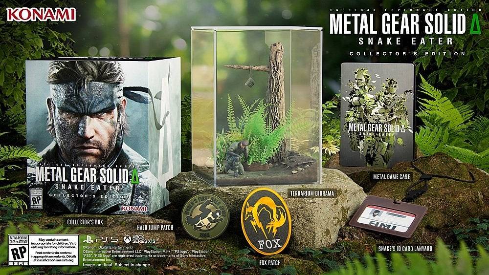 Metal Gear Solid Delta：Snake Eater Collector的版本