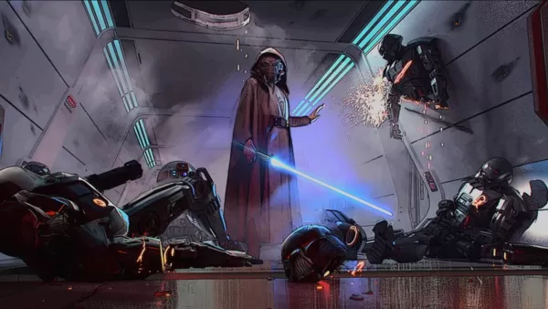 Rosario Dawson Surprised by Mark Hamill's Return as Luke Skywalker on 'The Mandalorian' Set - Star Wars Celebration