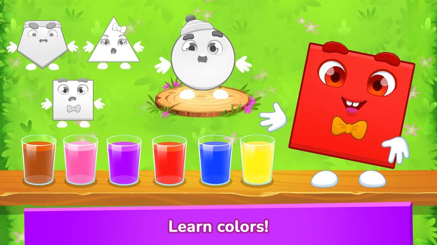 Learning shapes & colors games Capture d’écran 3