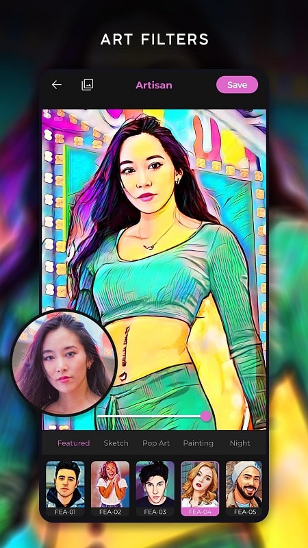 Artisan: Cartoon Photo Editor Screenshot 4